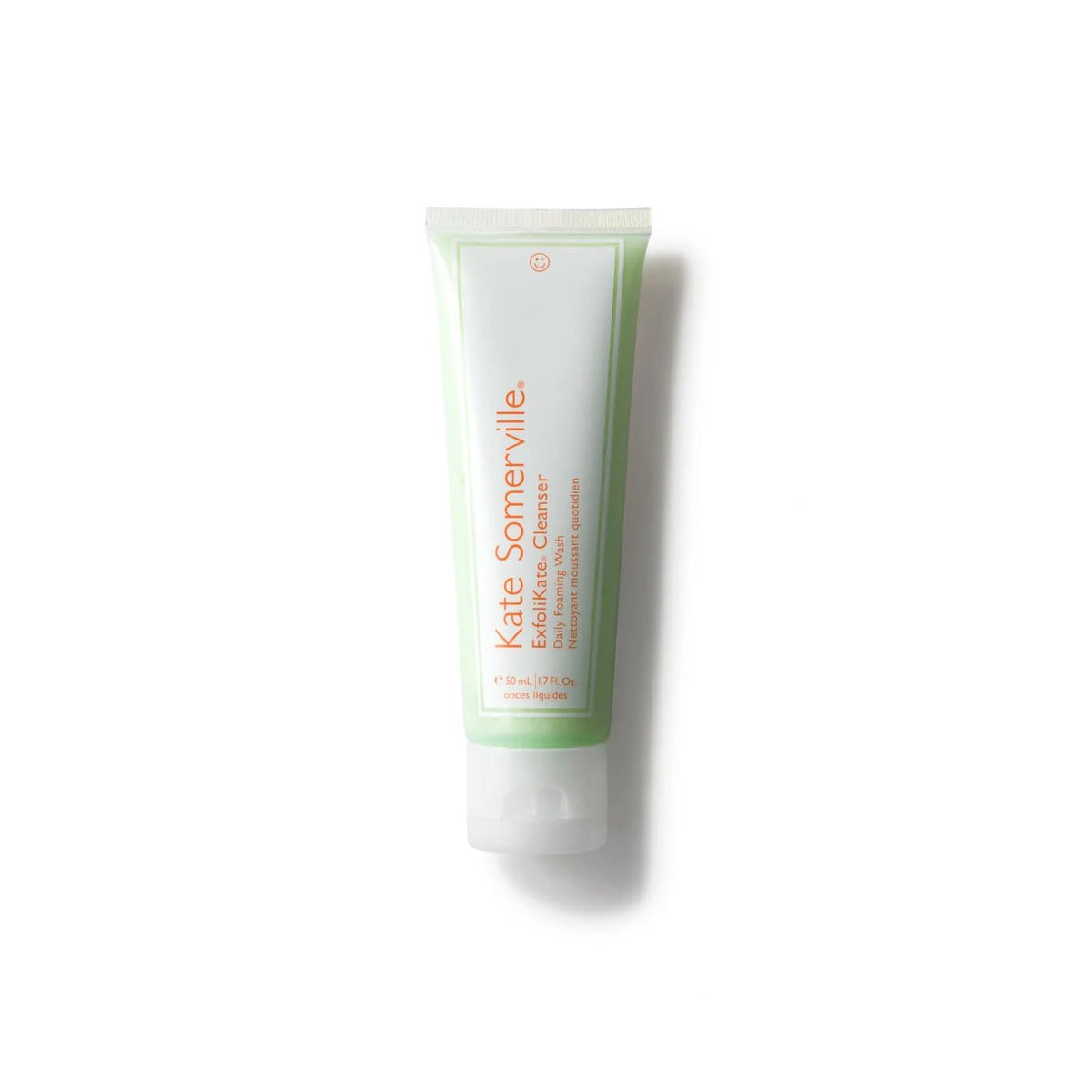 Kate Somerville Exfolikate Cleanser bottle for daily exfoliation and deep cleansing.