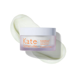 Kate Somerville ExfoliKate Glow Moisturizer tube closeup shows hydrating formula for radiant skin