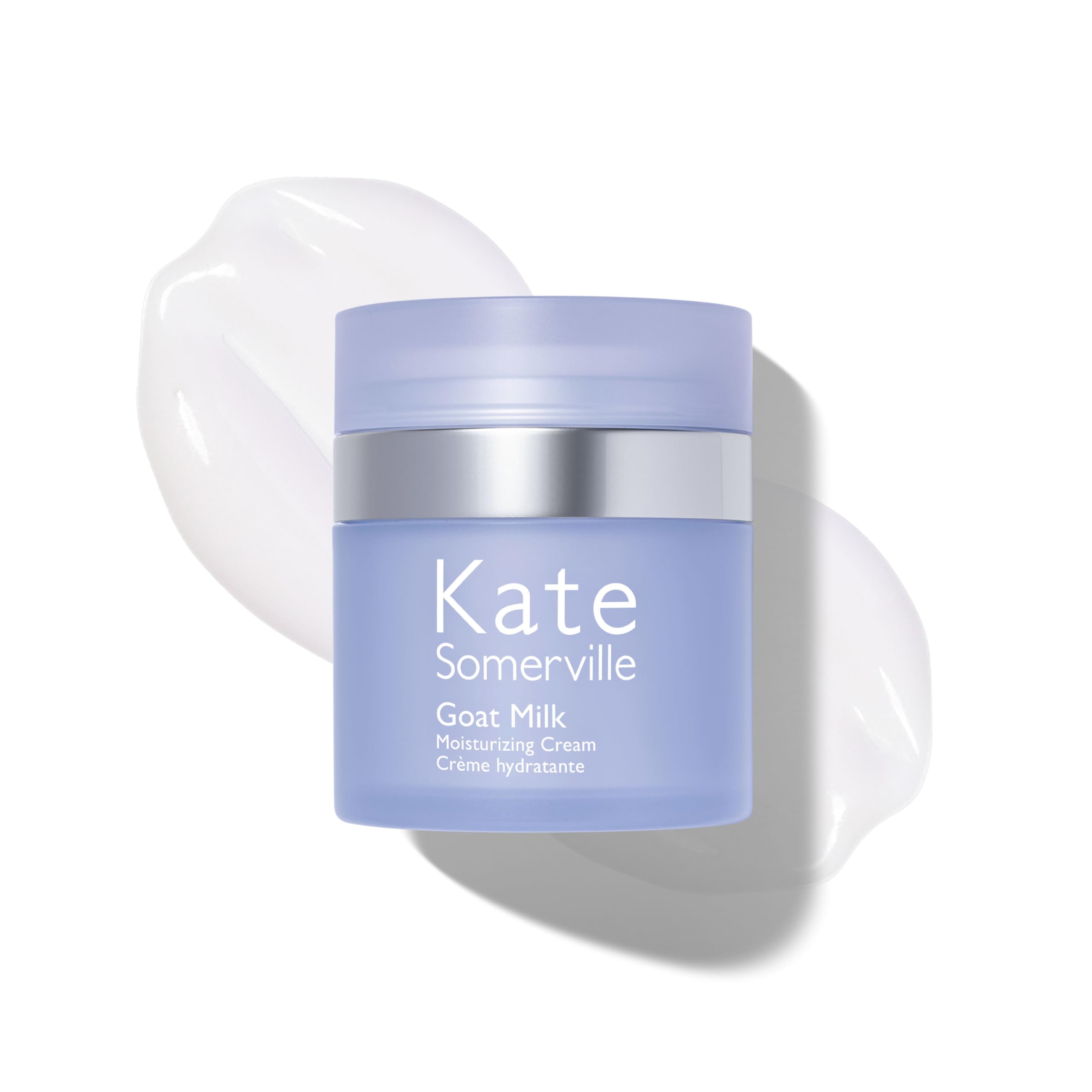Kate Somerville Goat Milk Moisturizing Cream jar delivering rich hydration for dry skin.