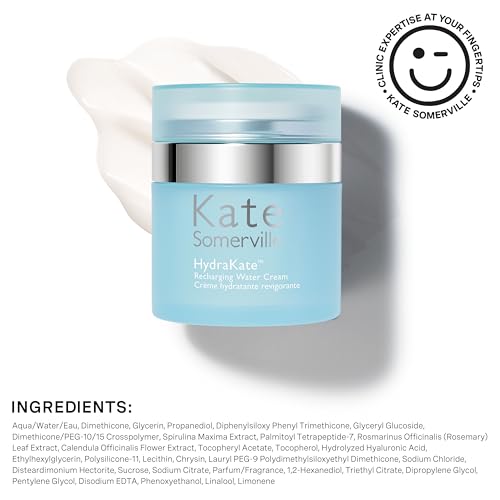 Kate Somerville HydraKate clinic-to-home concept emphasizes trusted formulation.