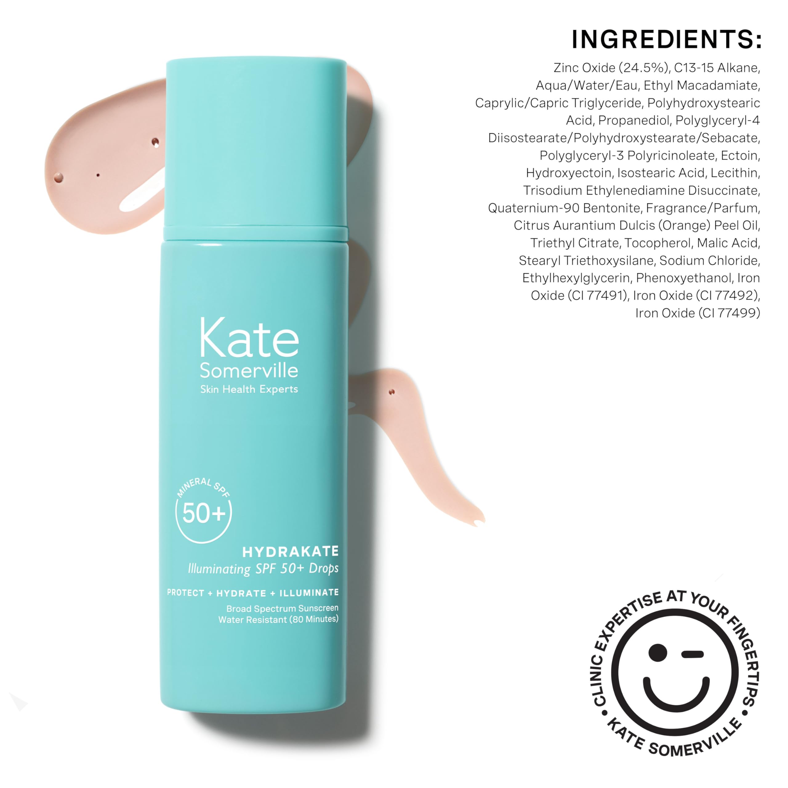HydraKate used during daytime outdoors for everyday sun protection.