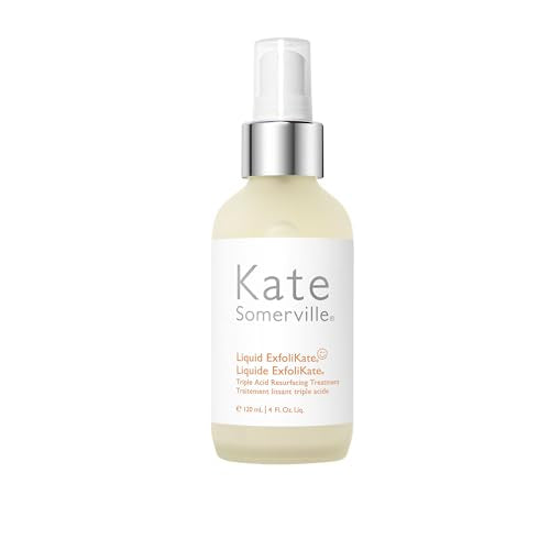 Nightly exfoliation ritual with ExfoliKate for spa-like at-home care.