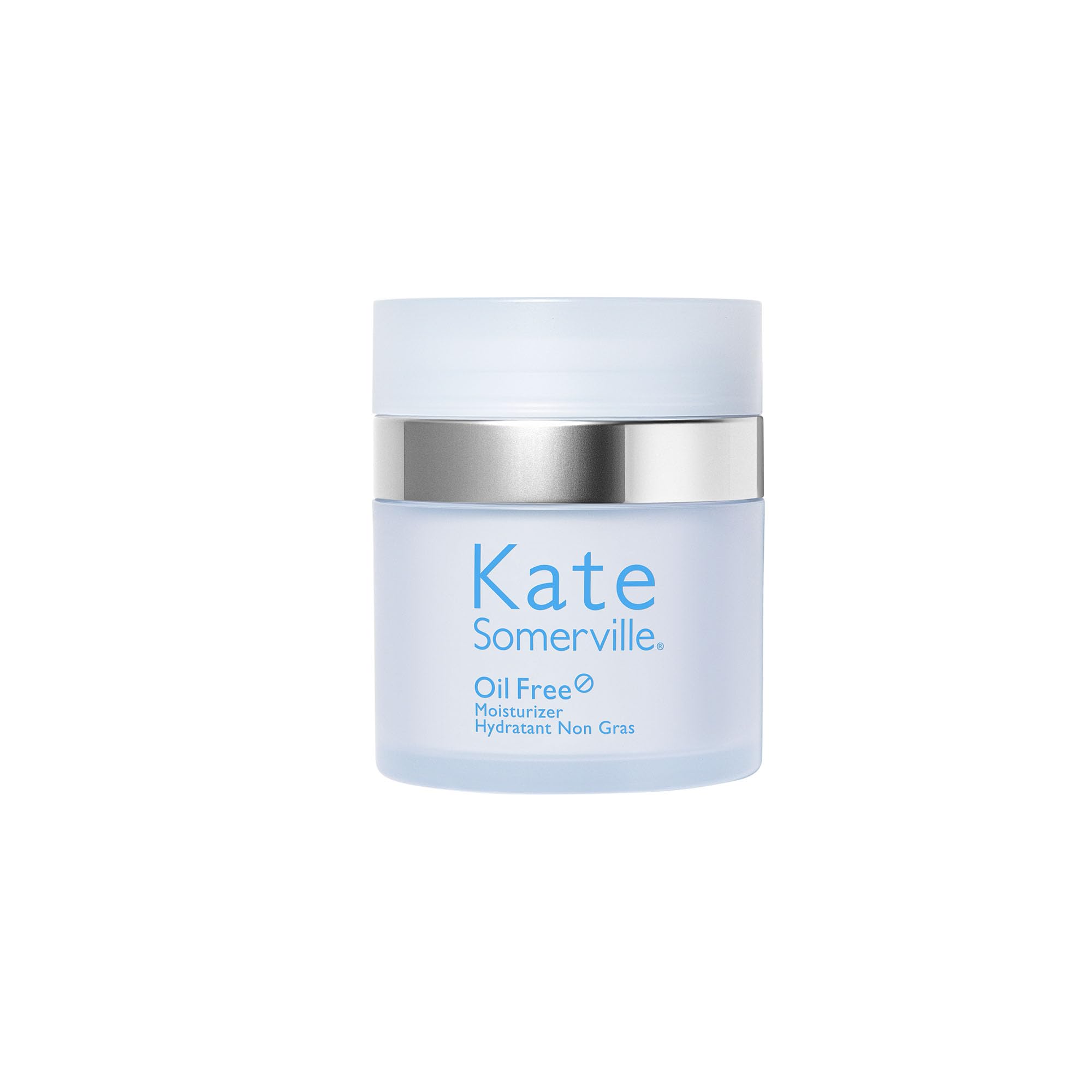 Kate Somerville Oil Free Moisturizer used daily on face and neck