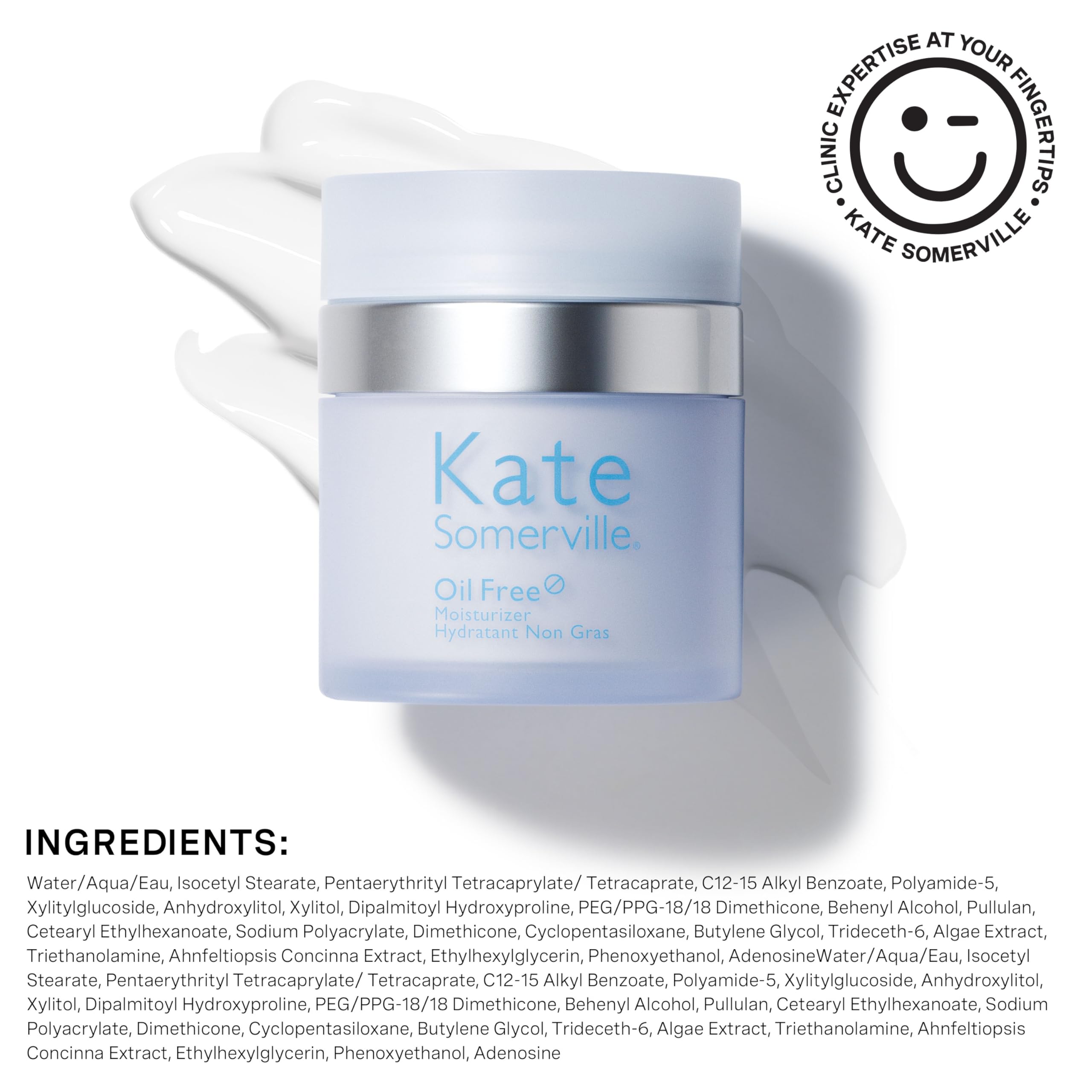 Kate Somerville Oil Free Moisturizer inspired by Hollywood clinic expertise