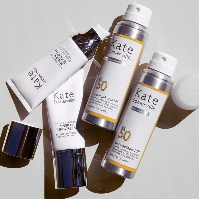 Kate Somerville UncompliKated SPF 50 on skin with subtle matte look.