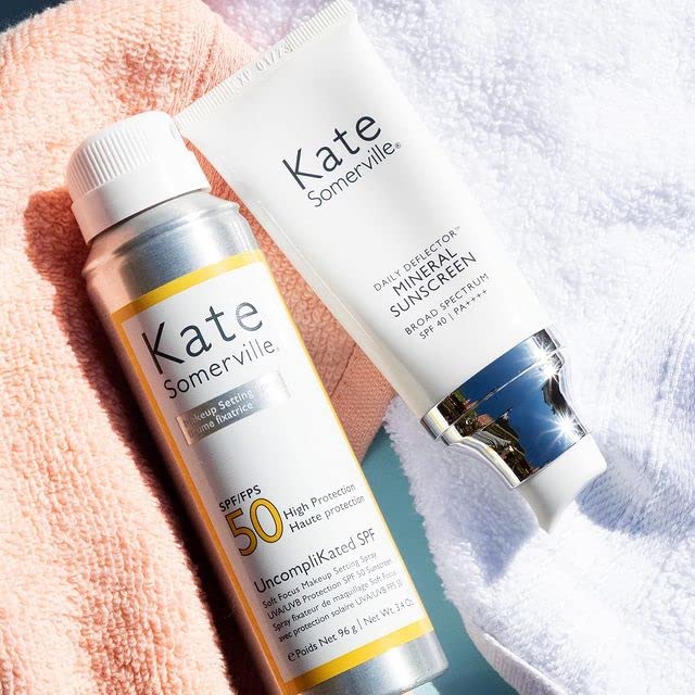 Kate Somerville UncompliKated SPF 50 outer packaging shown for shoppers.