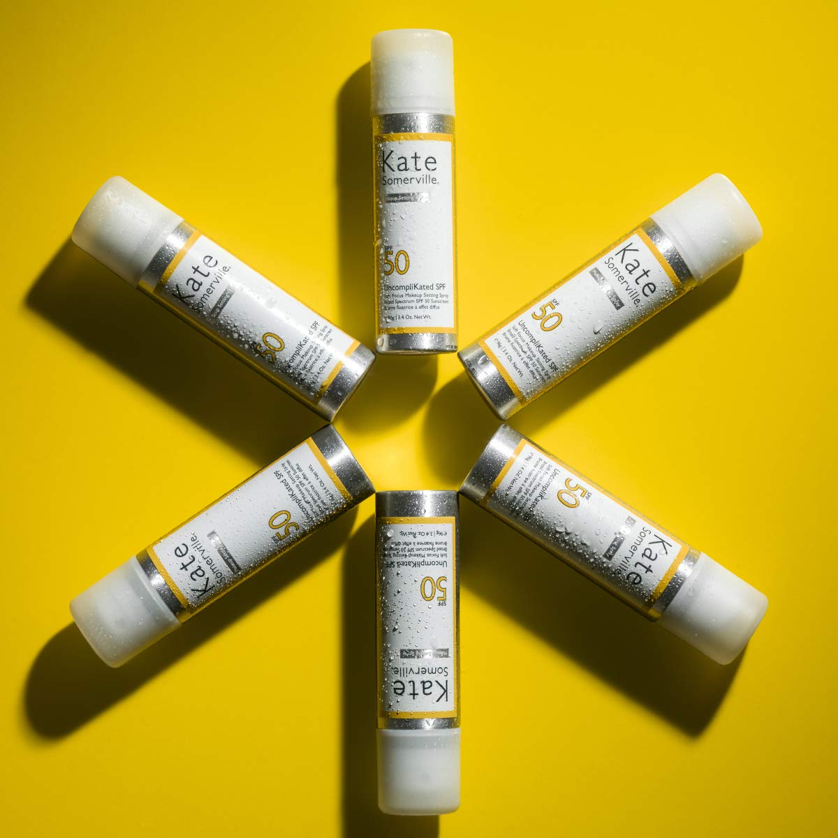 Kate Somerville UncompliKated SPF 50 pump-dispense detail for easy use.