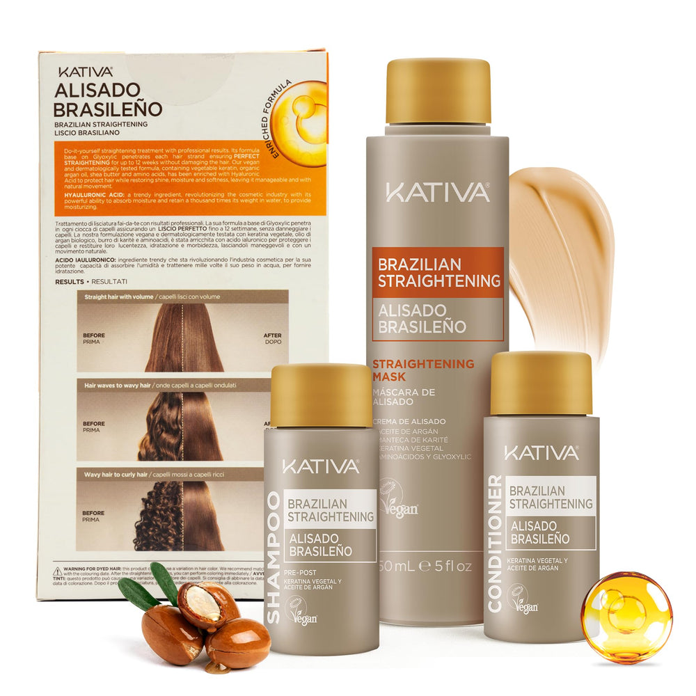 KATIVA application gloves and tube scene for easy step-by-step at-home use