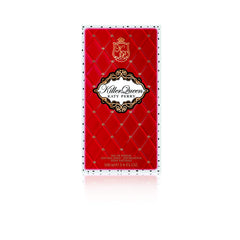 Katy Perry Killer Queen base notes cashmere patchouli liquid praline for lasting warmth