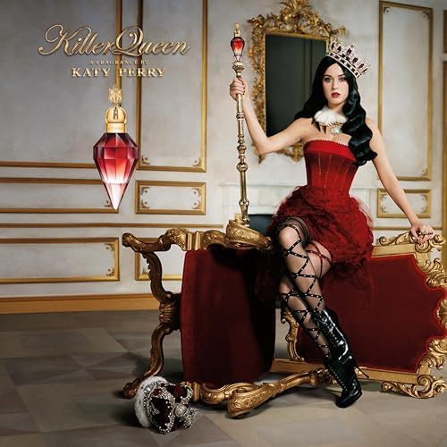 Katy Perry Killer Queen top notes with wild berries and bergamot for vibrant opening