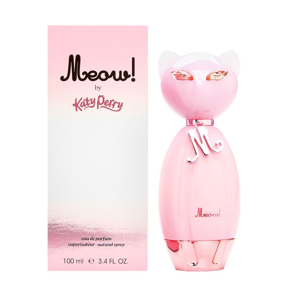Katy Perry Meow EDP bottle—playful floral fruity scent for daily wear and weekend nights