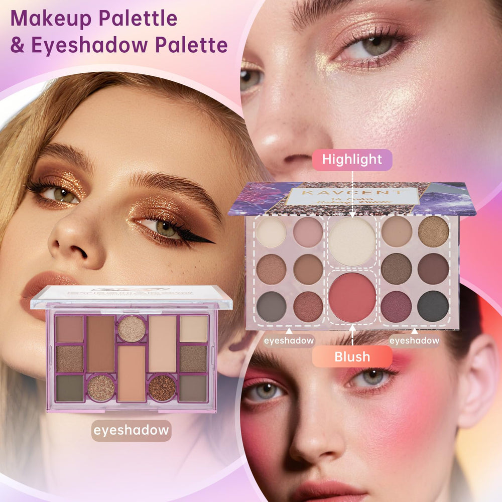 KAVCENT foundation and concealer duo for even teen skin tone.