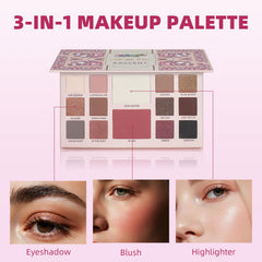 KAVCENT lipgloss palette offering rich shades for a glossy finish.