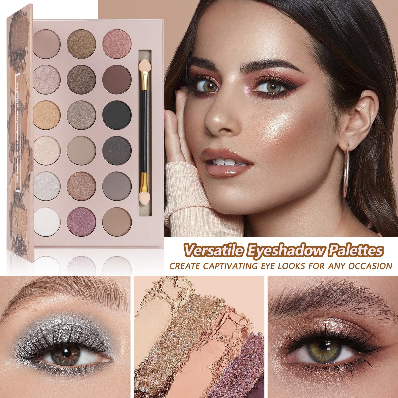 KAVCENT makeup kit eyeliner and mascara for defined eyes and enhanced lashes.
