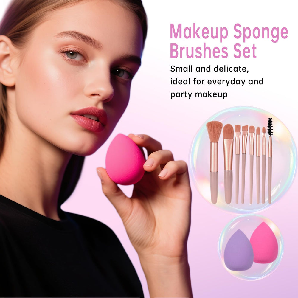 KAVCENT makeup kit foundation liquid pump ensures a smooth, even base