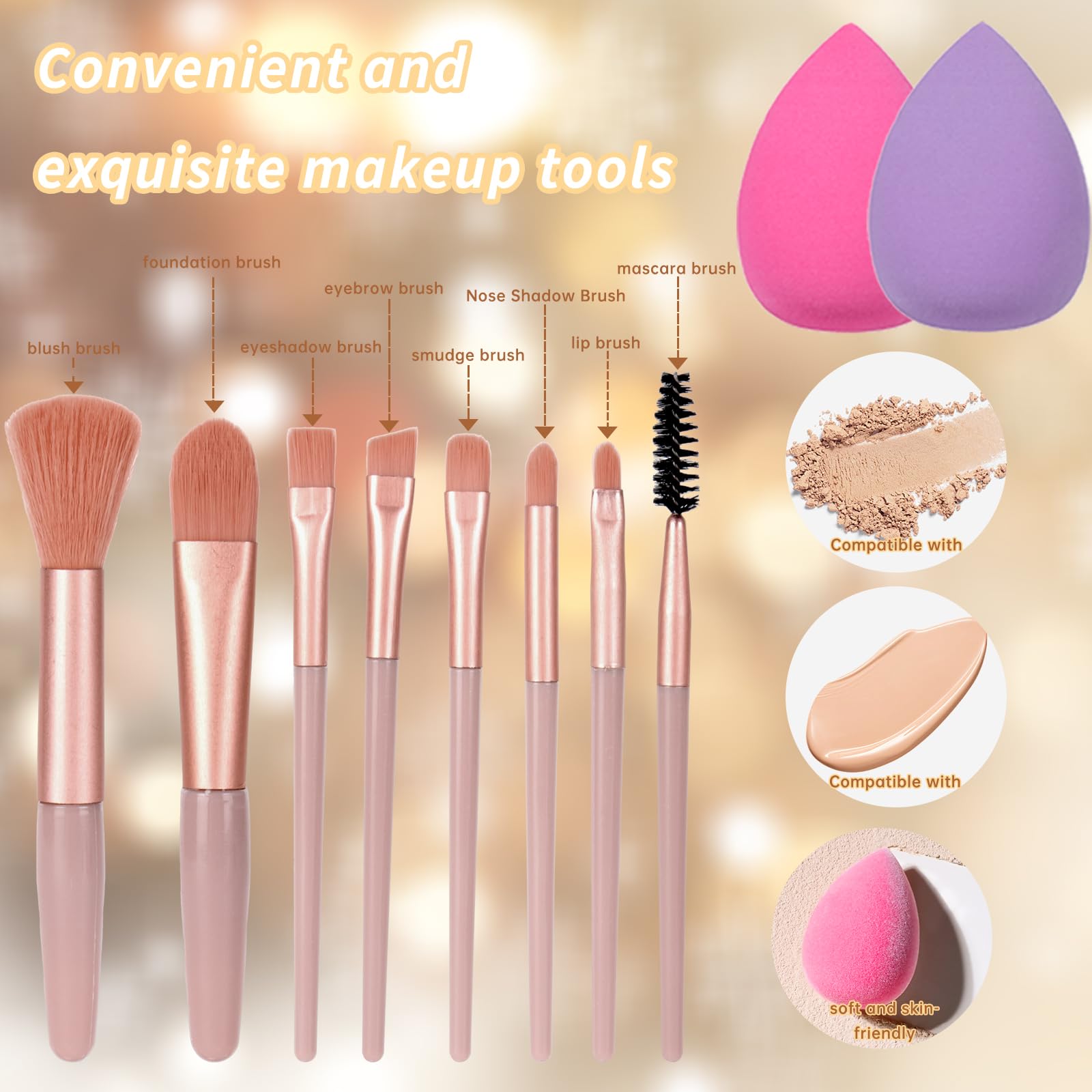 KAVCENT makeup kit gift packaging ideal for holidays or birthdays