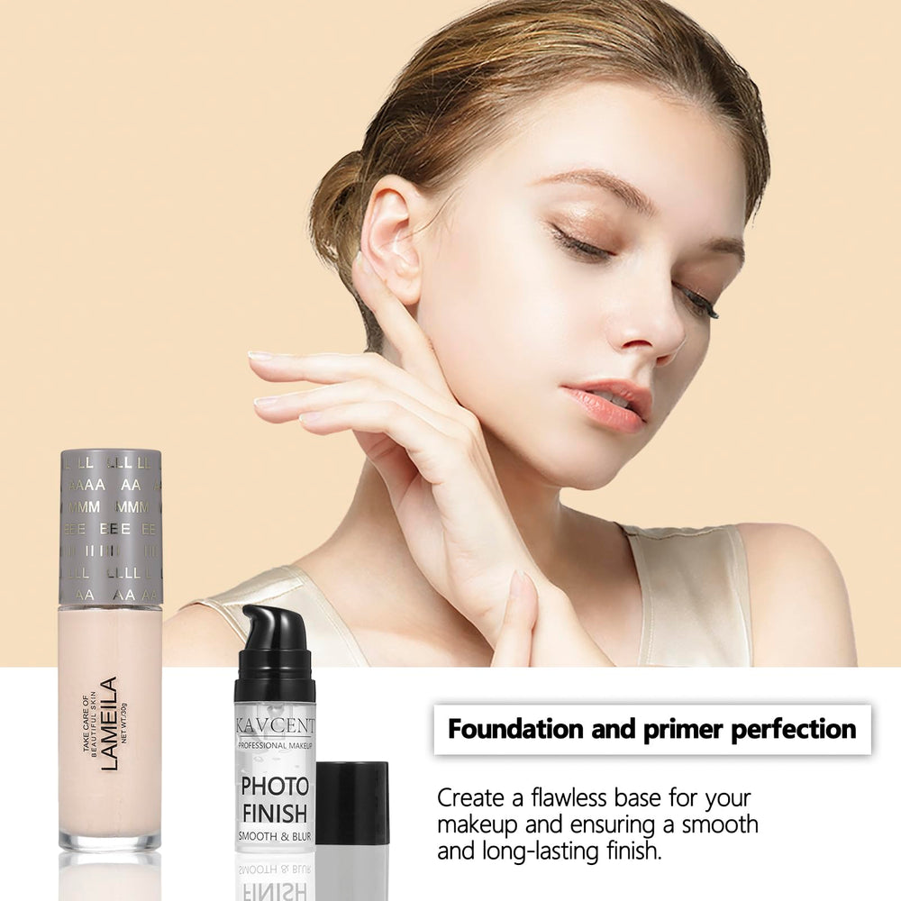 KAVCENT makeup set concealer contour options for contouring and brightening