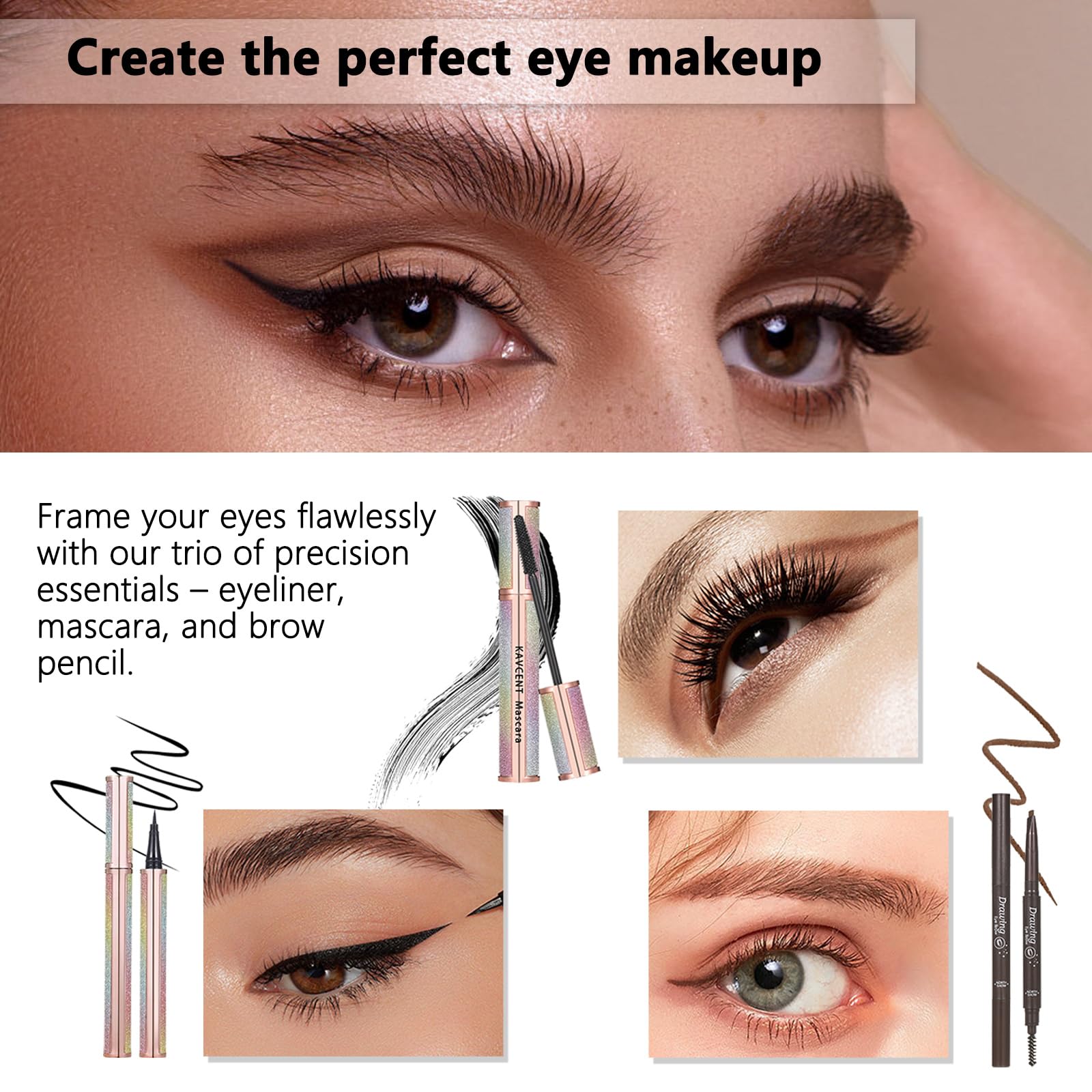 KAVCENT makeup set lip gloss adds shine and dimension