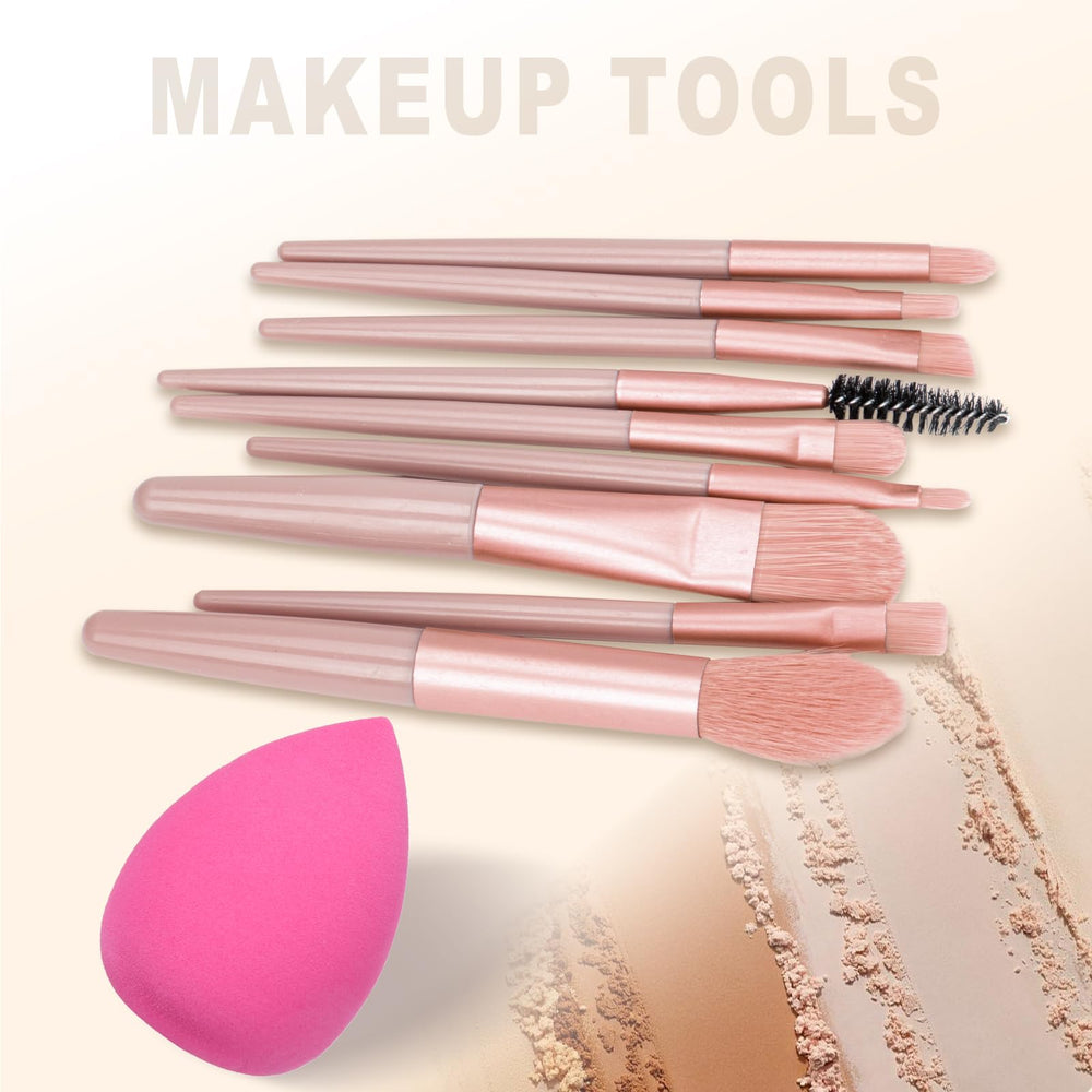 KAVCENT makeup set teens brushes ensure precise, clean makeup application