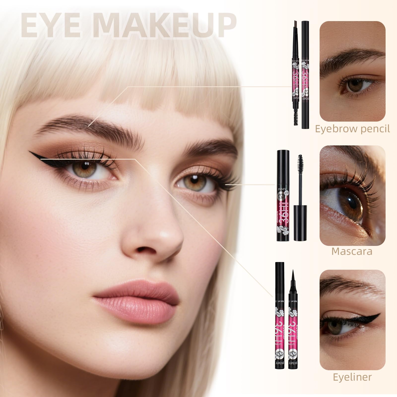 KAVCENT makeup set teens concealer hides imperfections with buildable coverage