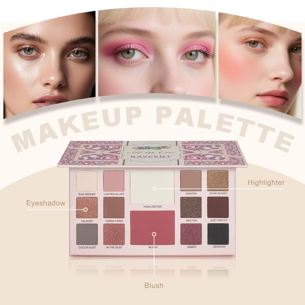 KAVCENT makeup set teens foundation delivers smooth coverage and easy blending