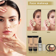 KAVCENT mascara wand demonstrating fluttery lashes and defined volume