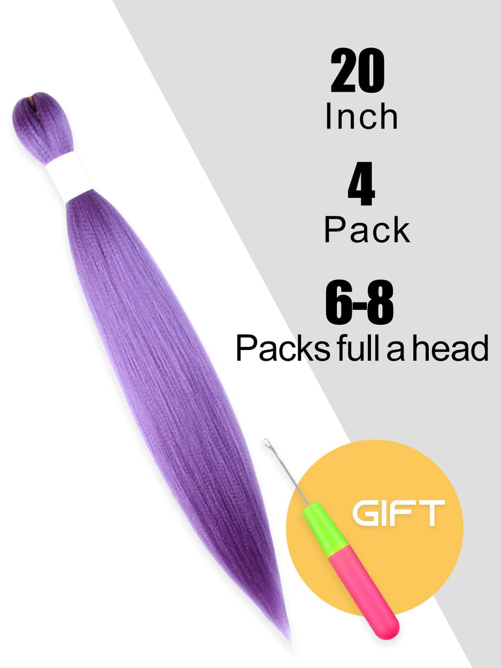 KAVSORAPI yaki texture closeup shows natural-looking blend with your own hair.