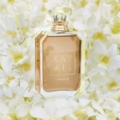 Kayali Vanilla 28 bottle front view shows premium fragrance for everyday wear.
