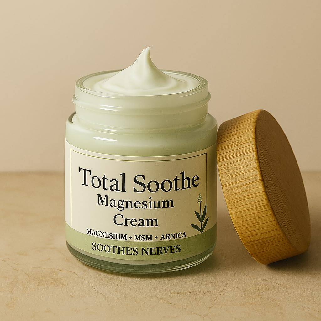 KBSBUBB TotalRelief cream texture close-up shows non-greasy finish.