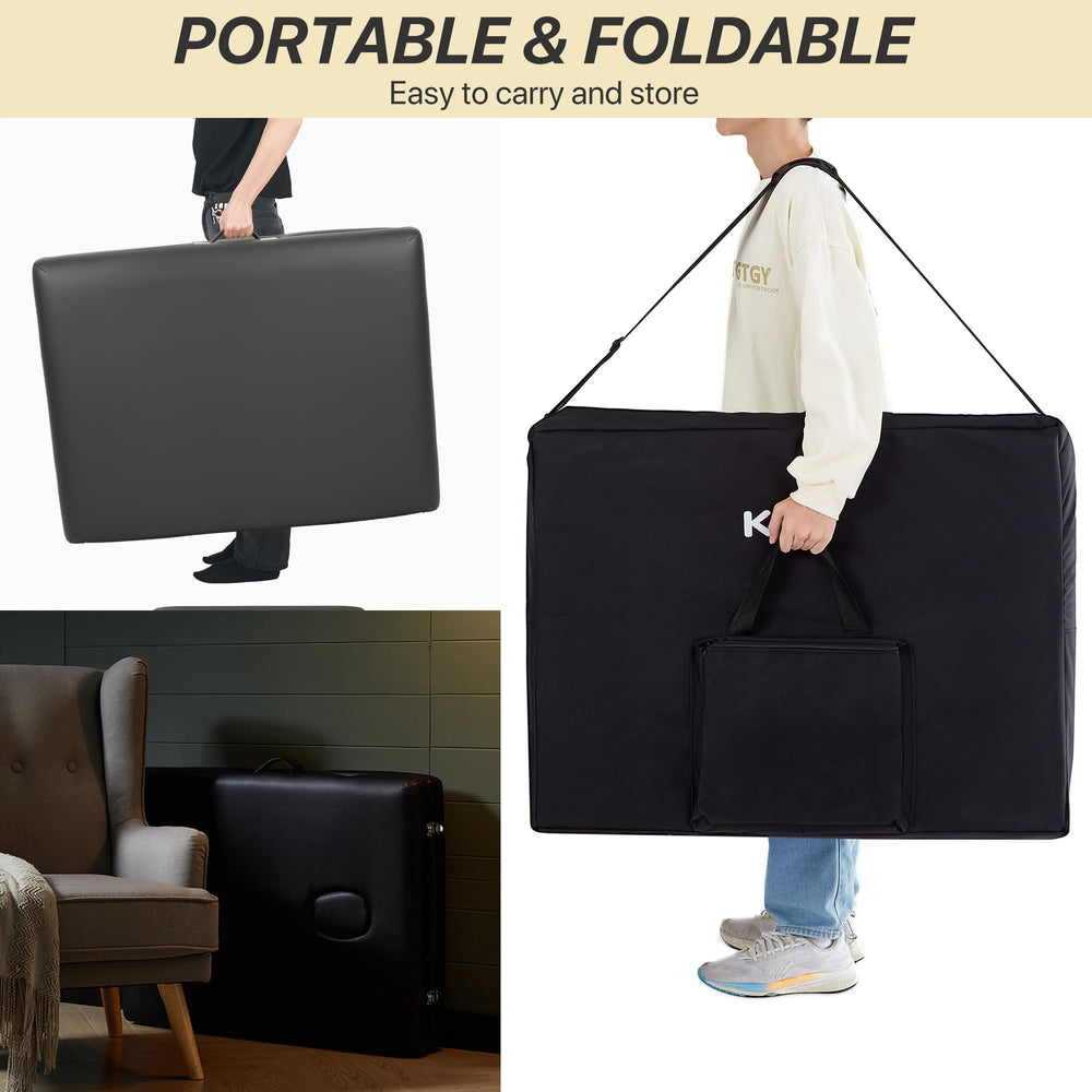 KCC accessories including headrest cradle and side pouch