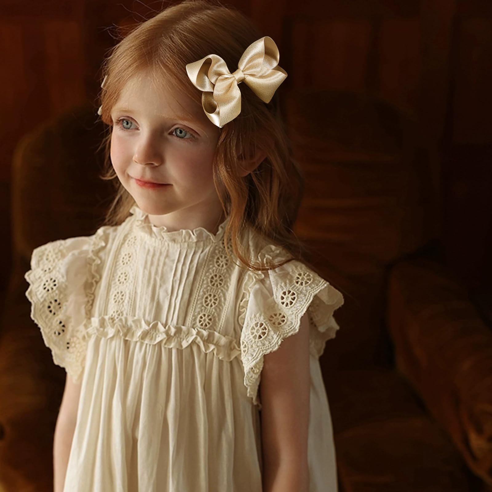 KCHIES handmade glitter ribbon detail highlights craftsmanship in hair accessory