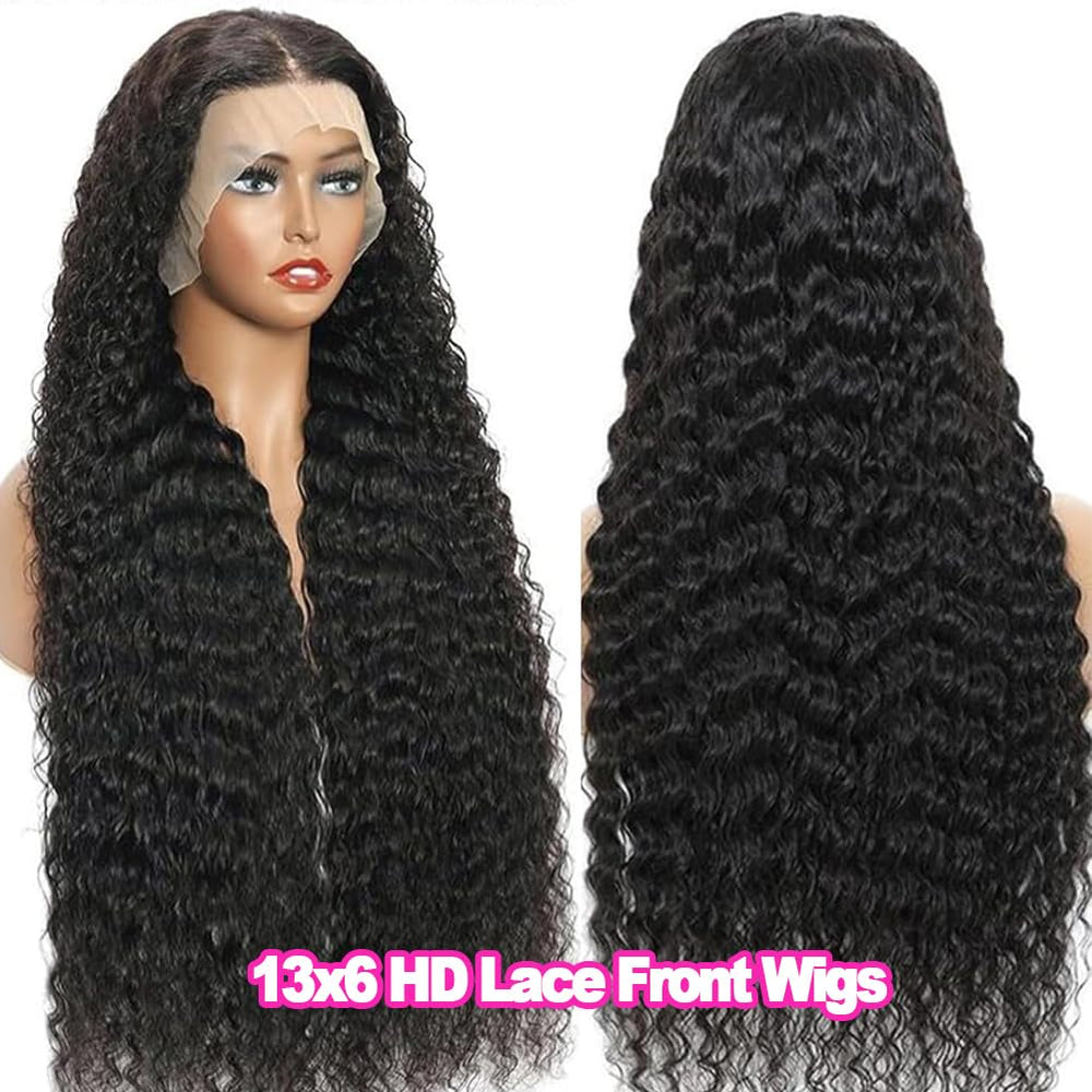 Kdmidun 200-density human hair wig provides full volume and durable style.