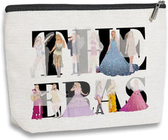 kdxpbpz Singer Makeup Bag front view shows compact travel-ready design.