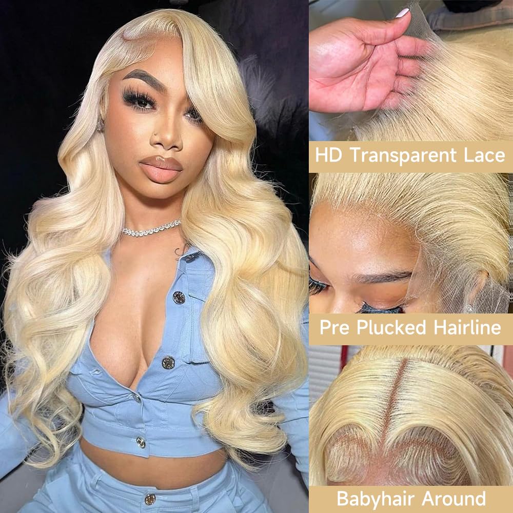 KEGOO 613 hair closeup texture highlights soft, tangle-free Brazilian human hair.