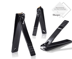 Keiby Citom black fabric PU case provides elegant travel storage