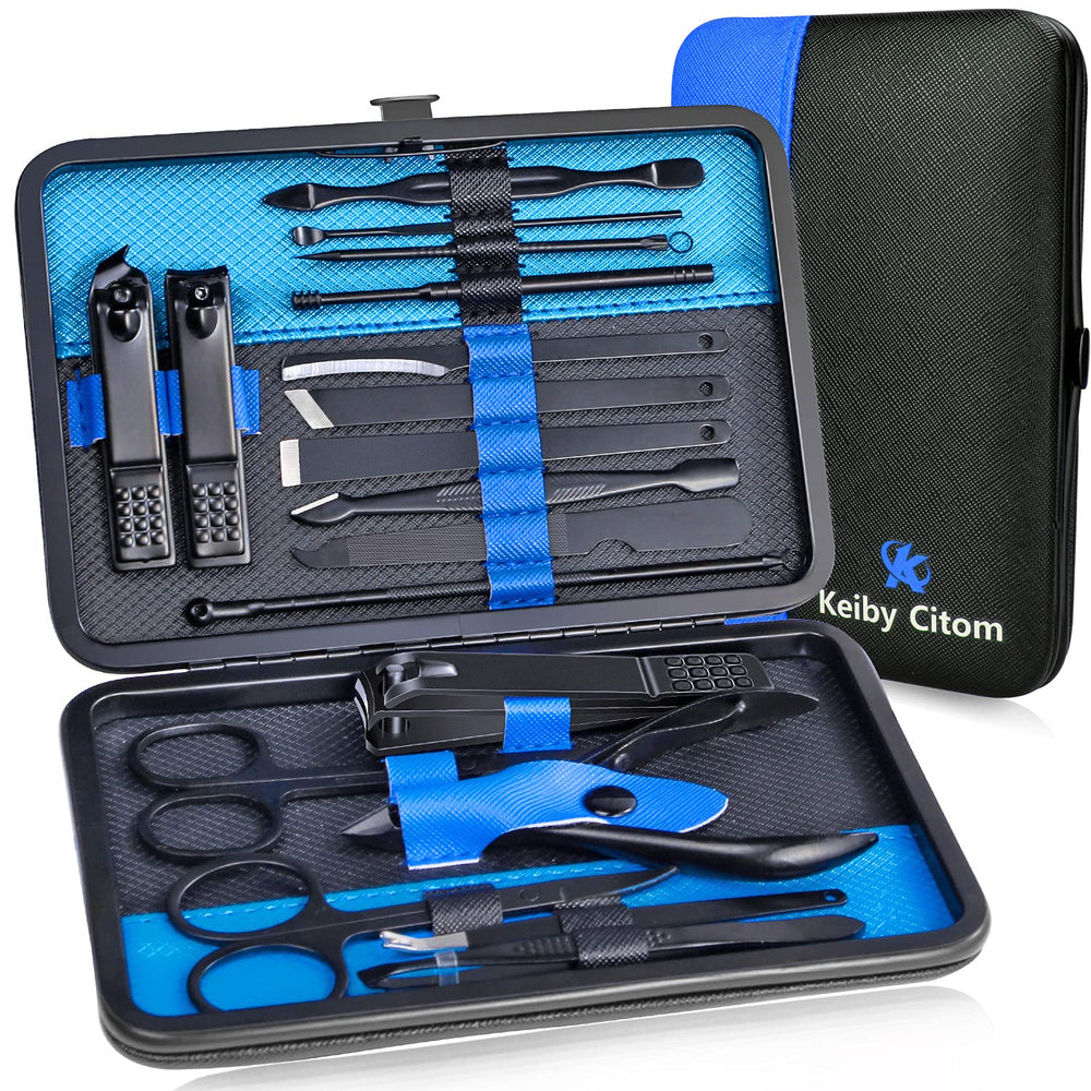 Keiby Citom nail clipper set in case for on the go grooming