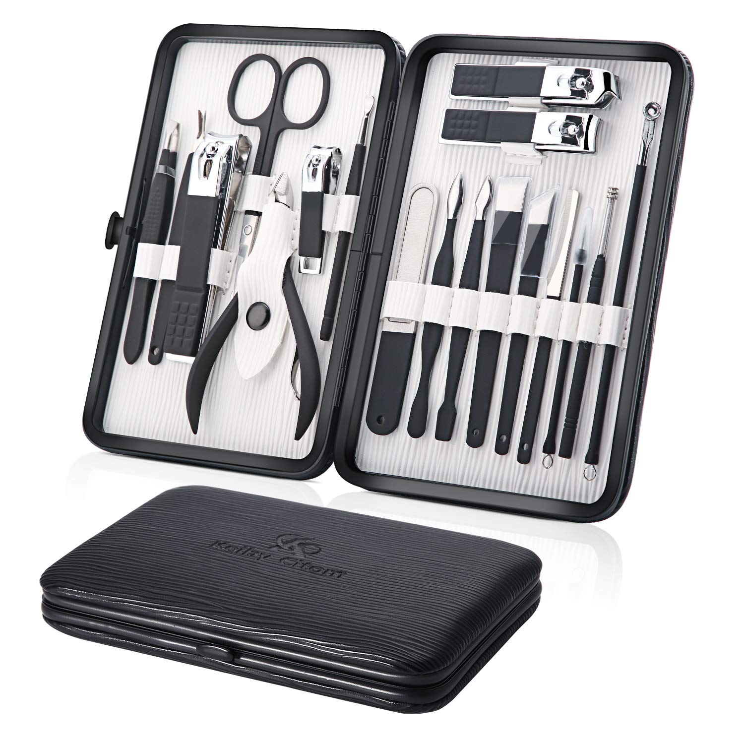 Keiby Citom travel kit image showing compact case with nail tools for on-the-go grooming