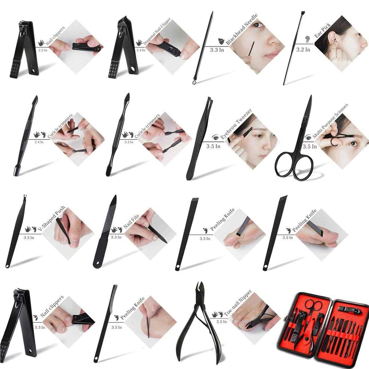 Keiby Citom rust-resistant black steel tools endure regular grooming sessions