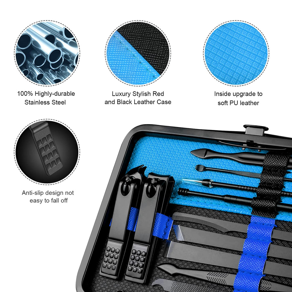 Keiby Citom stainless steel nail tools for manicure and pedicure tasks