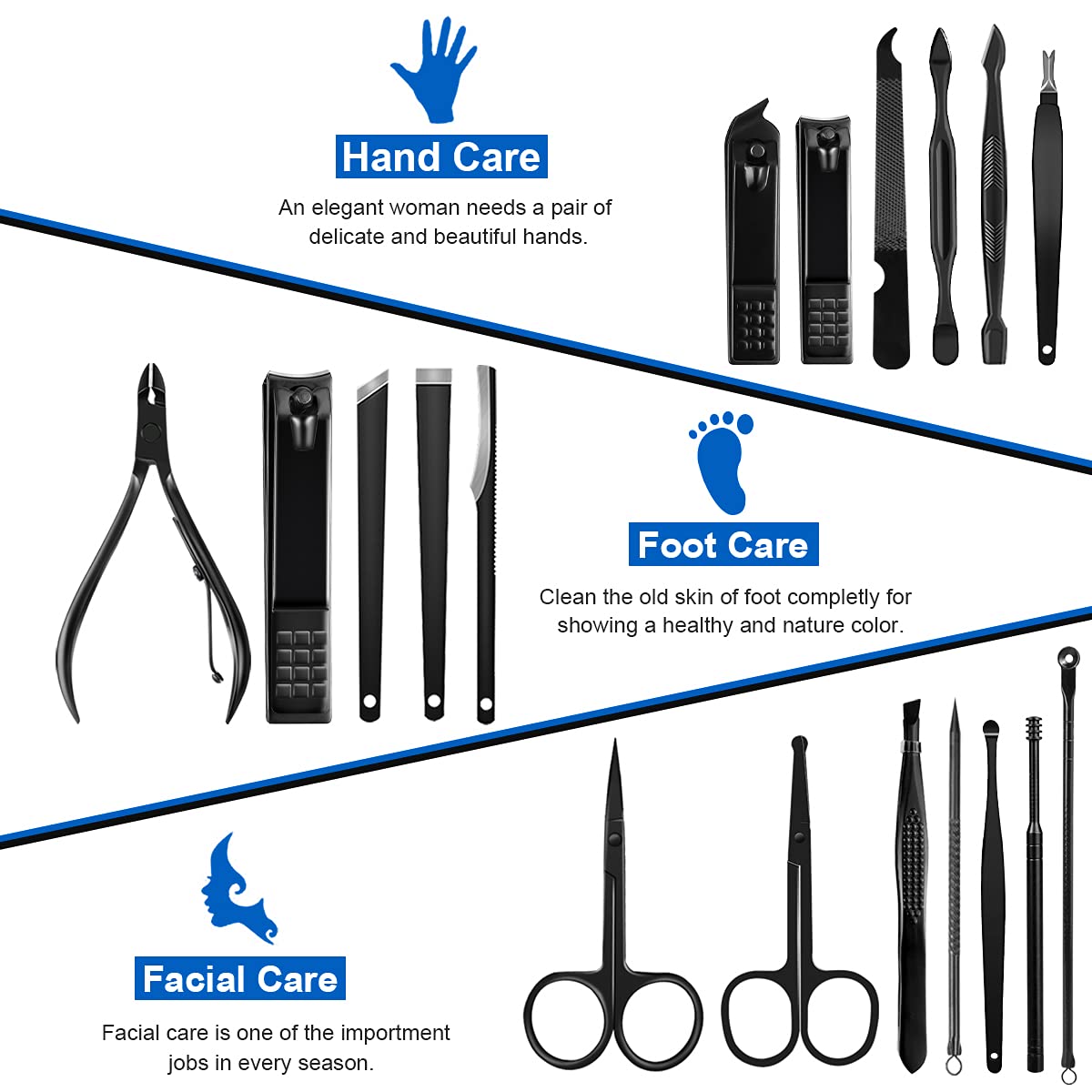 Keiby Citom travel grooming kit case open for convenient packing