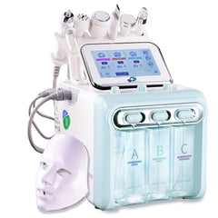 Keicnkj Hydrogen Oxygen 7-in-1 front view with touchscreen for effortless skincare routine