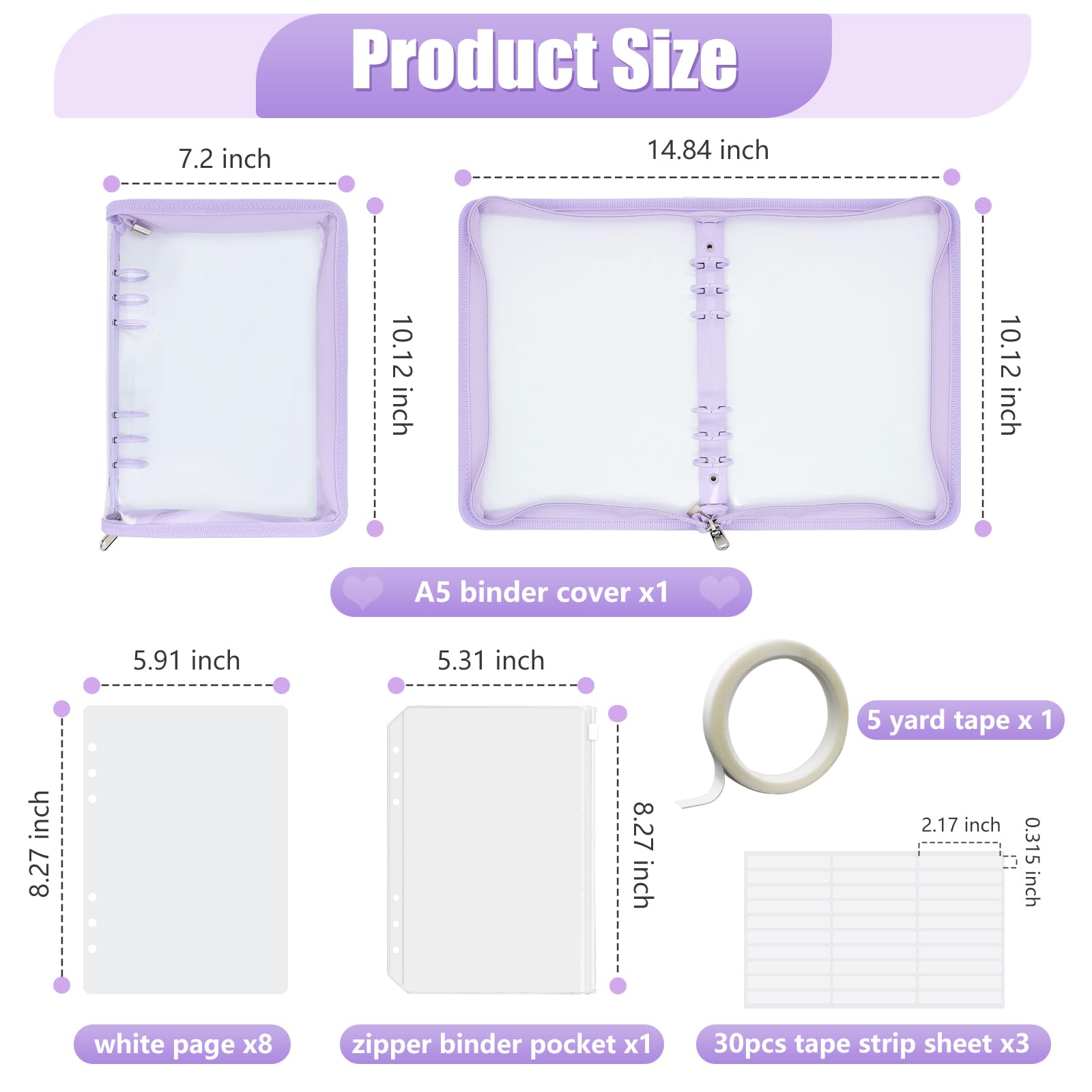 KEIFIN nail storage binder interior pages keeping swatches nicely organized