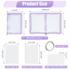 KEIFIN nail storage binder interior pages keeping swatches nicely organized