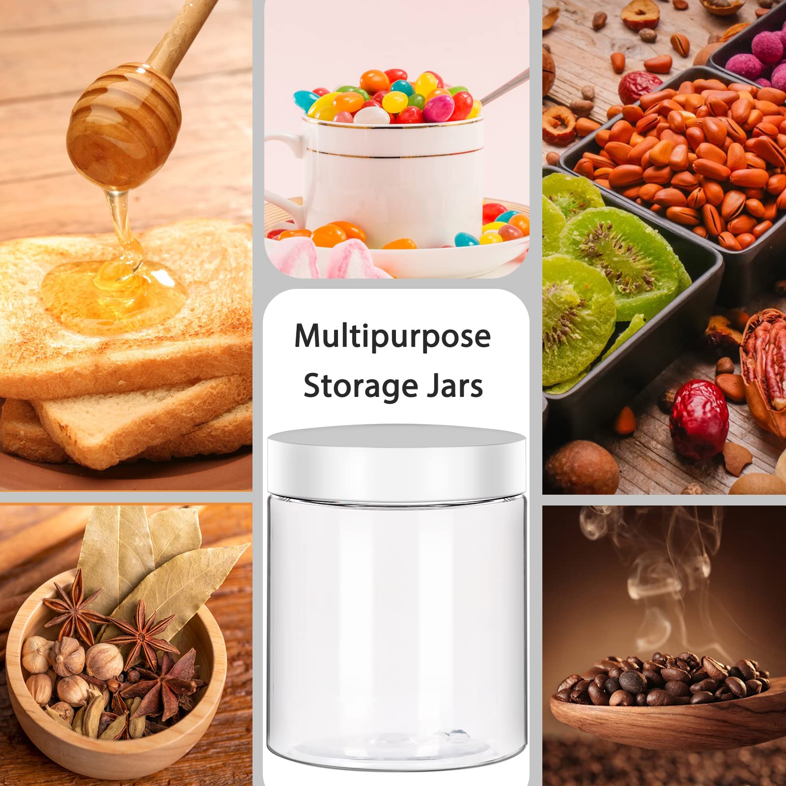 Keketin cosmetic body-scrub jars offer clean storage for DIY skincare