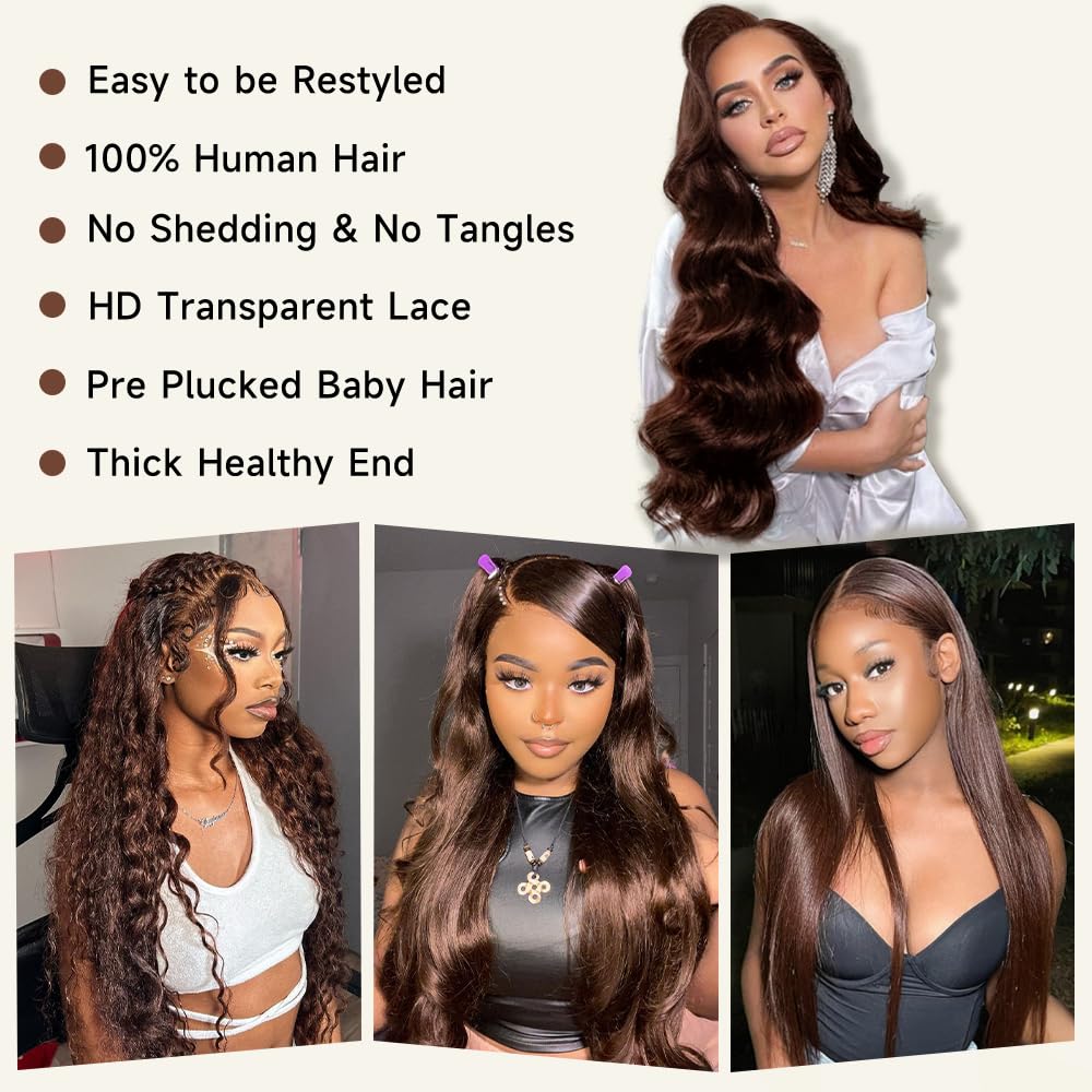 KEKEYY 200 density body wave wig for voluminous, touchable fullness.