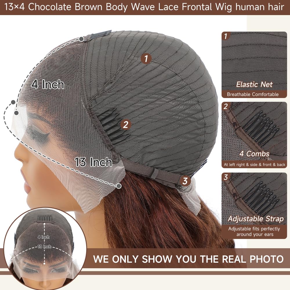 KEKEYY pre-plucked hairline wig enables effortless parting and natural melt.