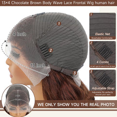 KEKEYY pre-plucked hairline wig enables effortless parting and natural melt.