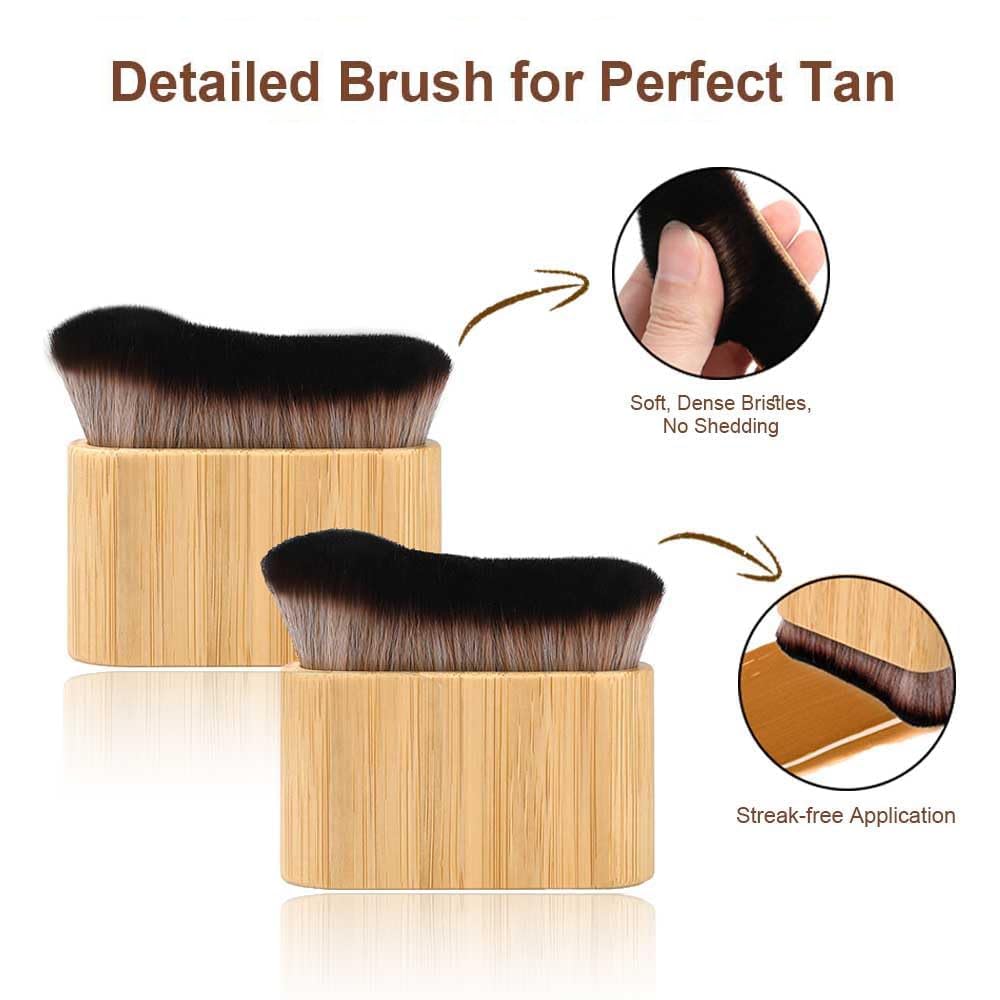 Kelilo double-sided self-tan mitt doubles lifespan with less product waste.