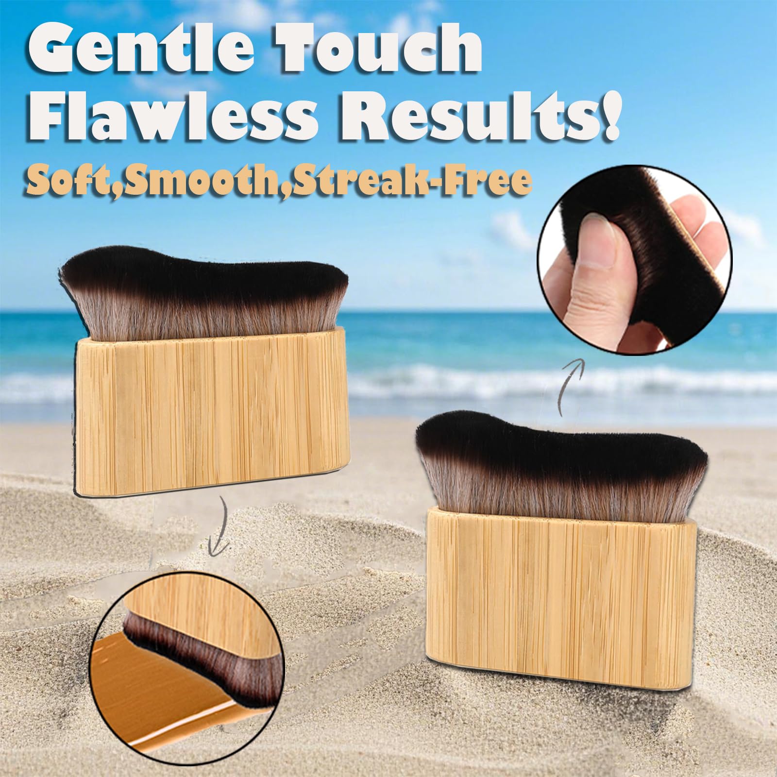 KELILO reversible tanning glove with thumb control for versatile hand use.