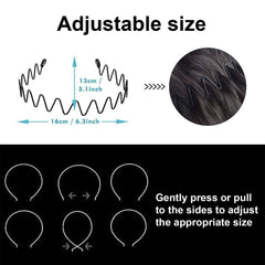 Kelubatu headbands end caps non-slip close-up highlighting scalp-friendly protection